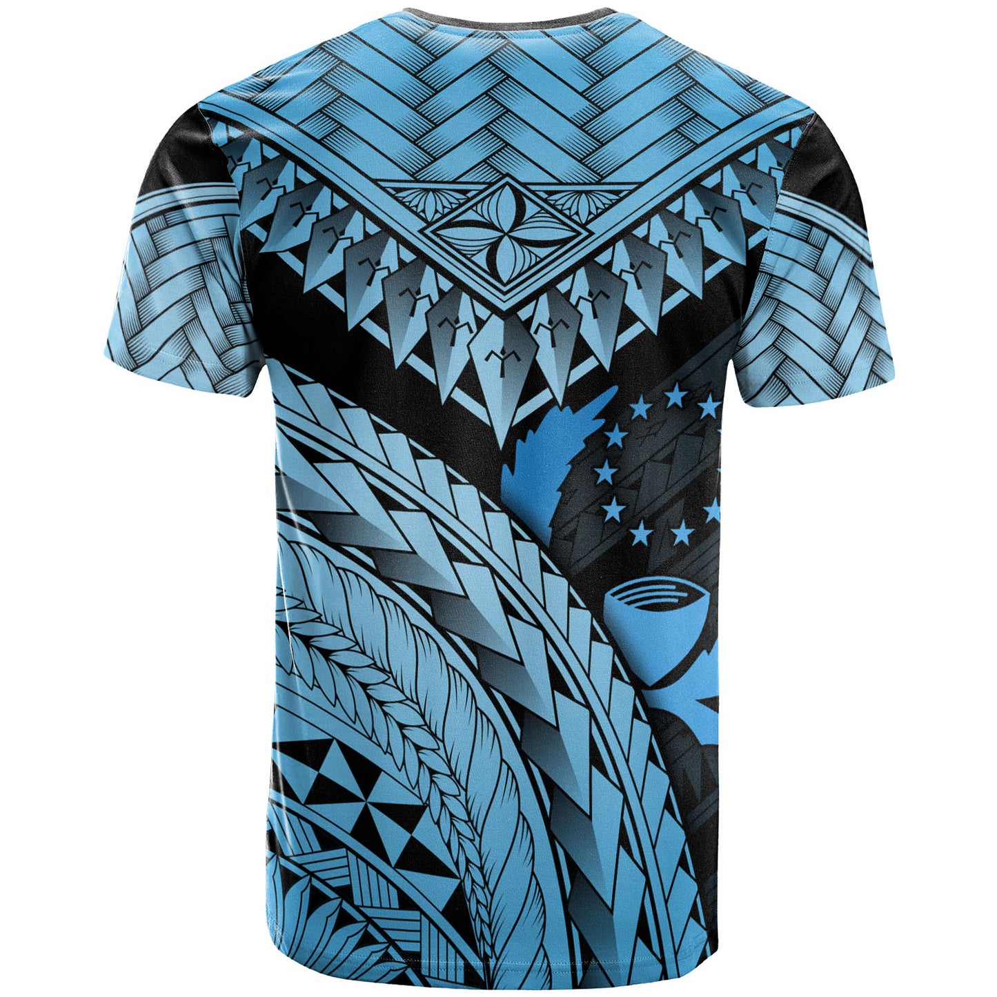 Pohnpei Custom Personalised T-Shirt - Polynesian Necklace and Lauhala