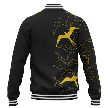 Hawaii Baseball Jacket Iwa Bird Flight Style
