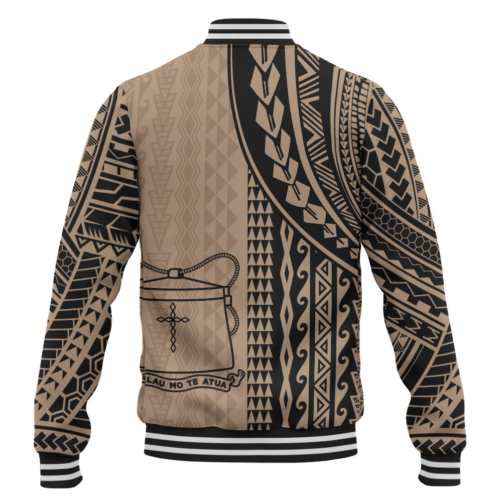 Tokelau Baseball Jacket Polynesian Tattoo