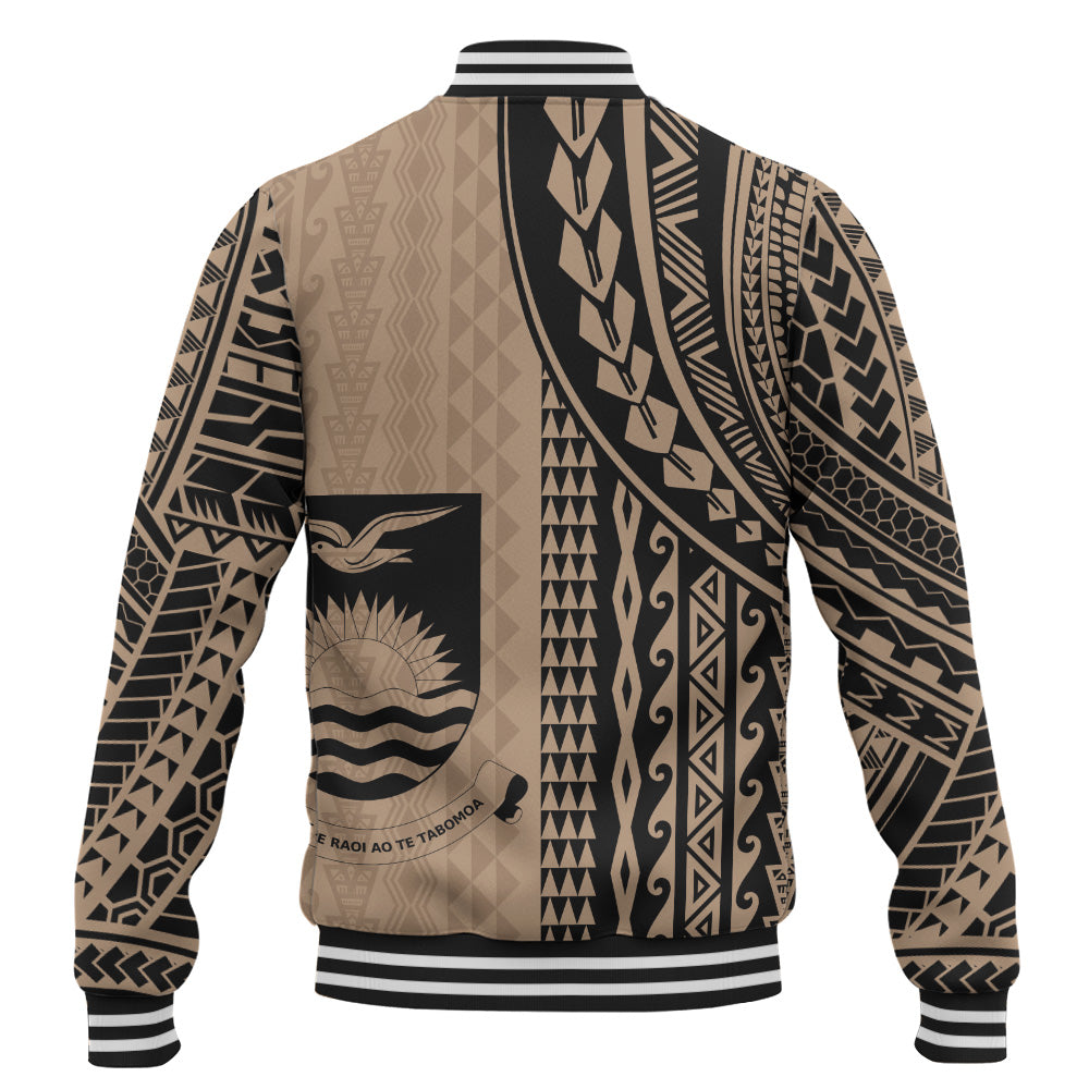 Kiribati Baseball Jacket Polynesian Tattoo