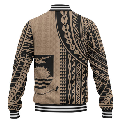 Kiribati Baseball Jacket Polynesian Tattoo