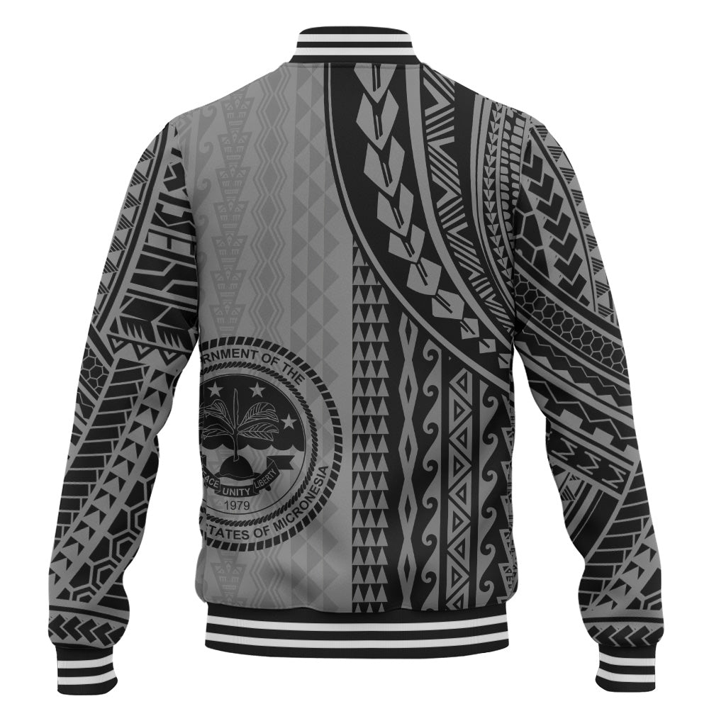 Federated States Of Micronesia Baseball Jacket Polynesian Tattoo