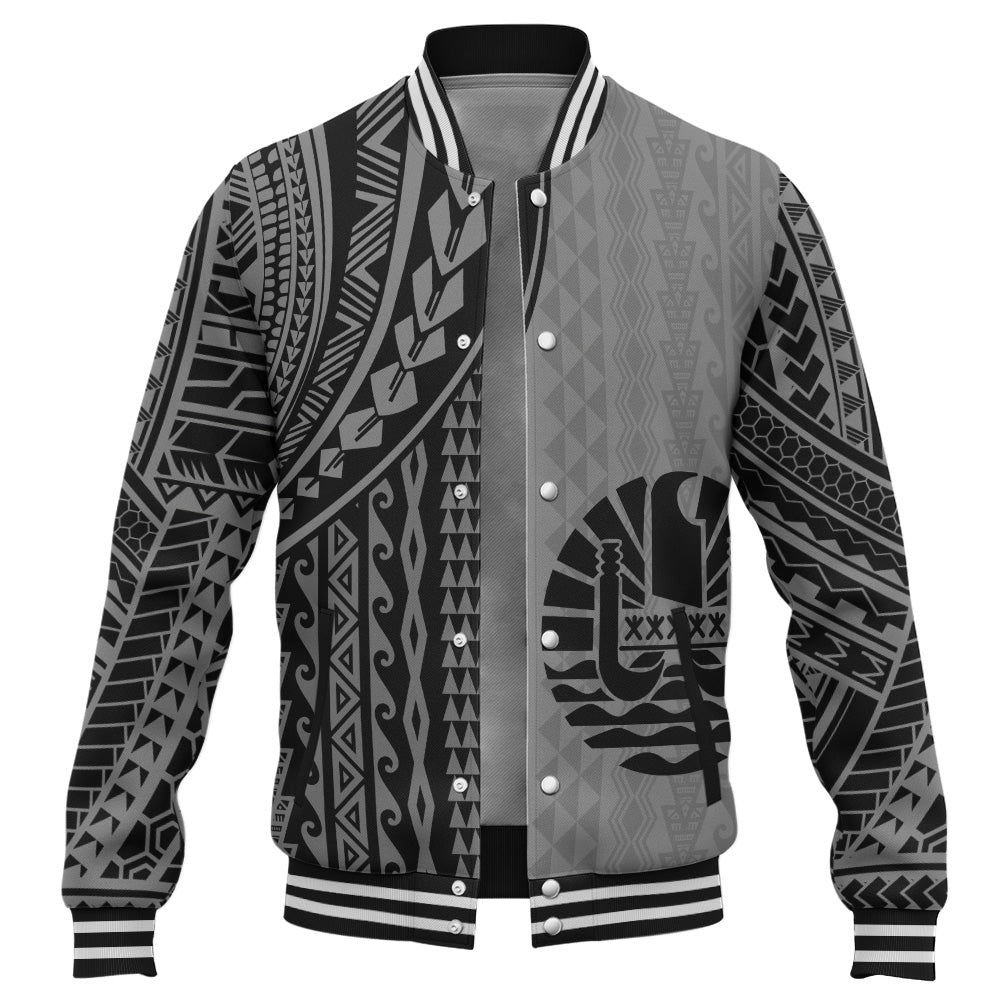 Tahiti Baseball Jacket Polynesian Tattoo