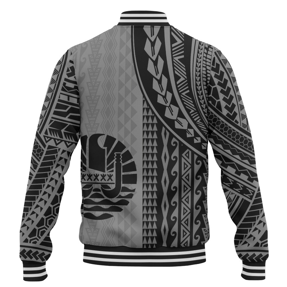 Tahiti Baseball Jacket Polynesian Tattoo
