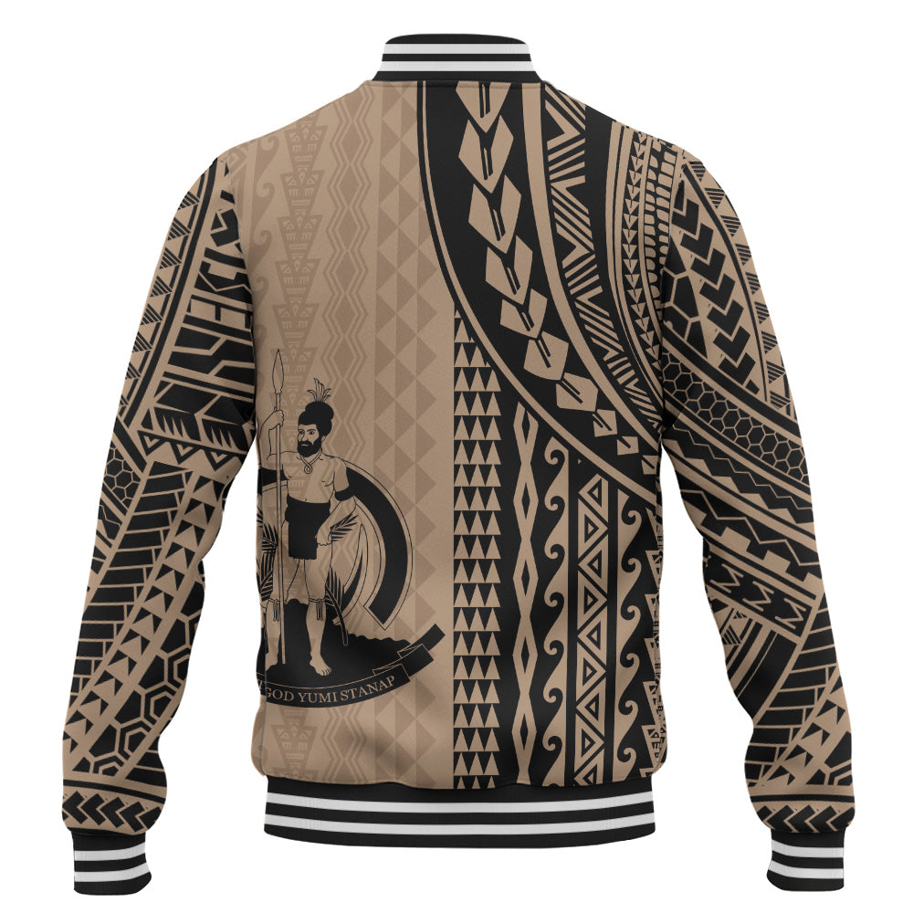 Vanuatu Baseball Jacket Polynesian Tattoo