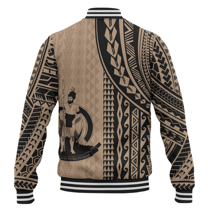 Vanuatu Baseball Jacket Polynesian Tattoo