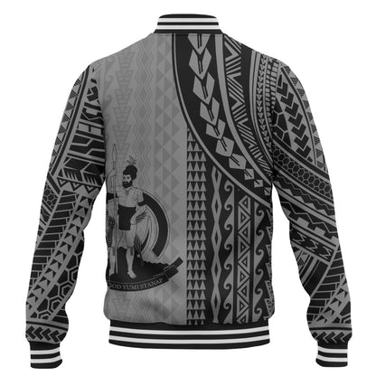 Vanuatu Baseball Jacket Polynesian Tattoo