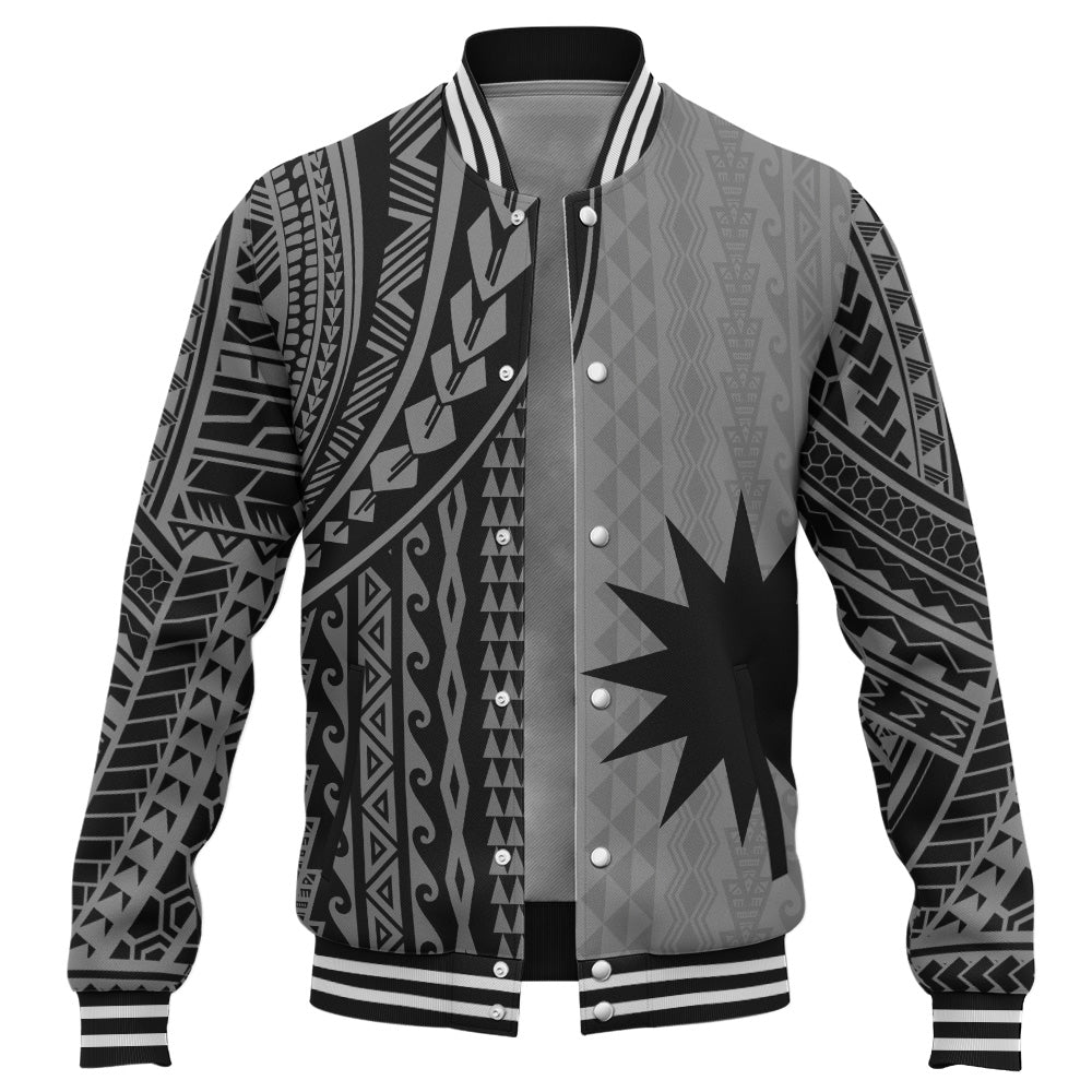 Nauru Baseball Jacket Polynesian Tattoo