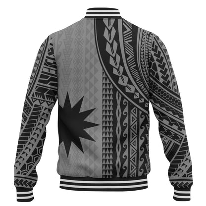 Nauru Baseball Jacket Polynesian Tattoo