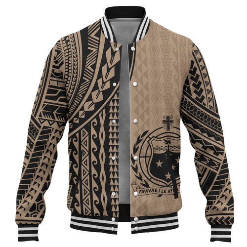 Samoa Baseball Jacket Polynesian Tattoo