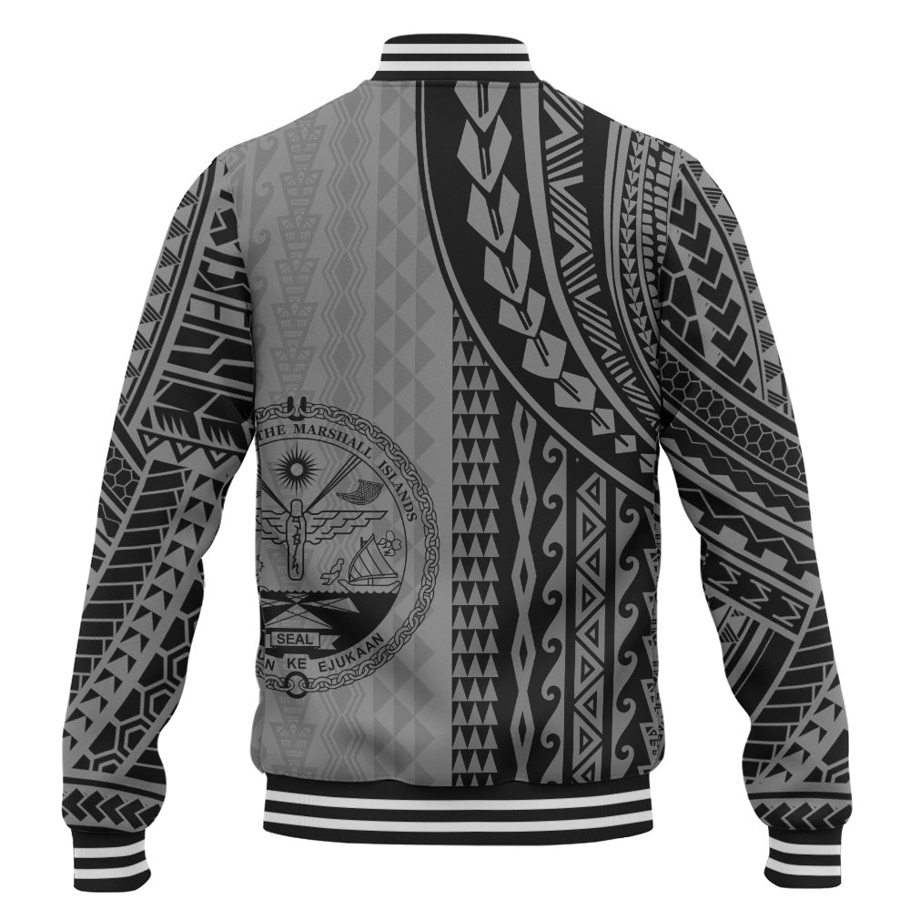 Marshall Islands Baseball Jacket Polynesian Tattoo