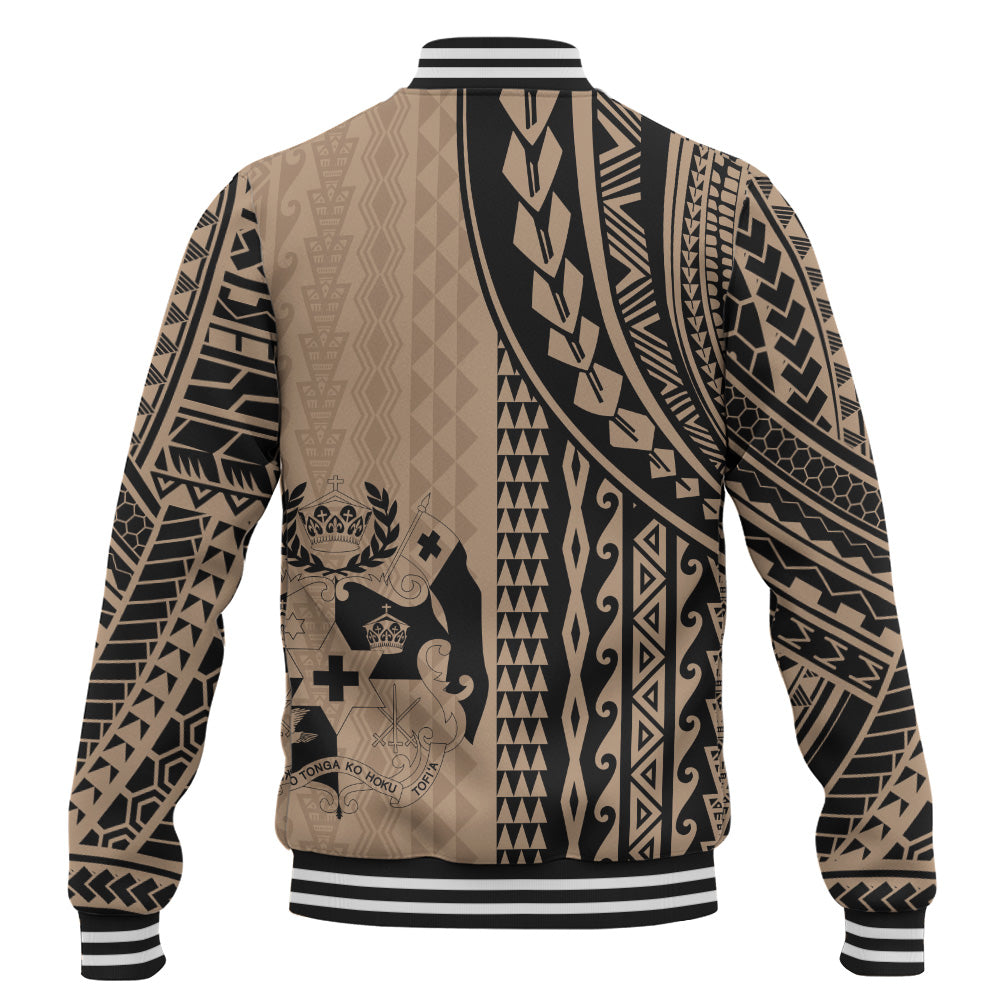 Tonga Baseball Jacket Polynesian Tattoo