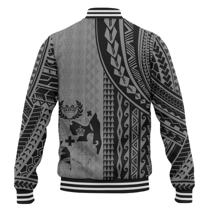 Tonga Baseball Jacket Polynesian Tattoo