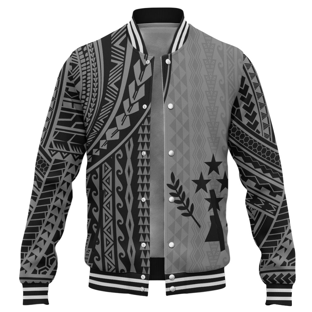 Kosrae Baseball Jacket Polynesian Tattoo
