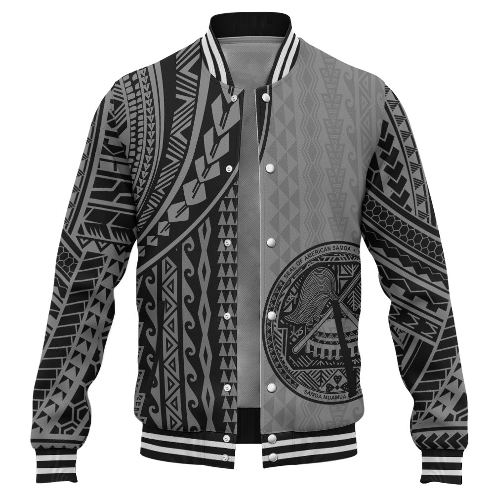 American Samoa Baseball Jacket Polynesian Tattoo