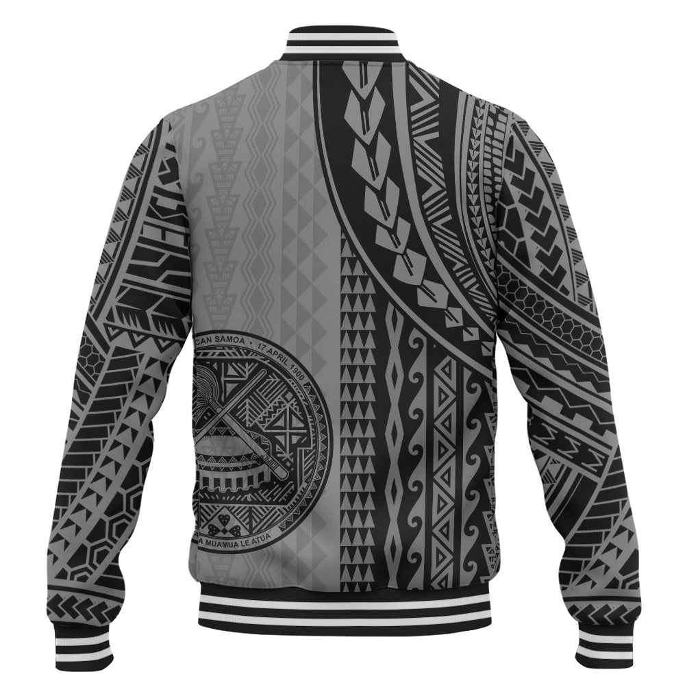 American Samoa Baseball Jacket Polynesian Tattoo