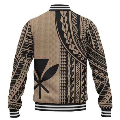 Hawaii Baseball Jacket Kanaka Maoli Polynesian Tattoo