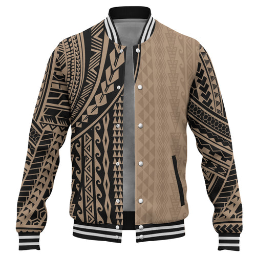 Hawaii Baseball Jacket Polynesia Polynesian Tattoo
