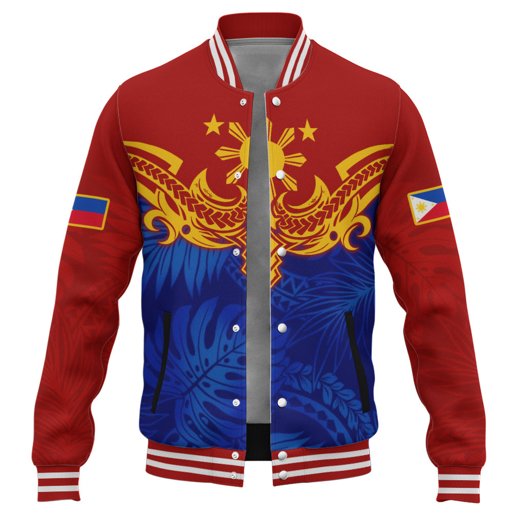 Philippines Filipinos Baseball Jacket Tropical Polynesian Philippines