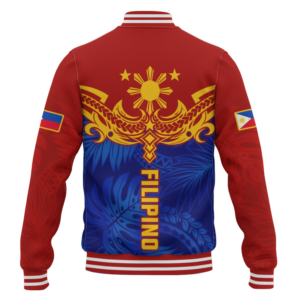 Philippines Filipinos Baseball Jacket Tropical Polynesian Philippines