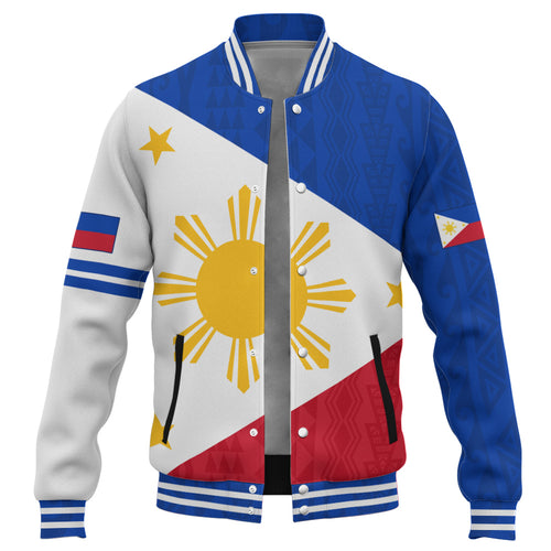 Philippines Filipinos Baseball Jacket Island Pride Style
