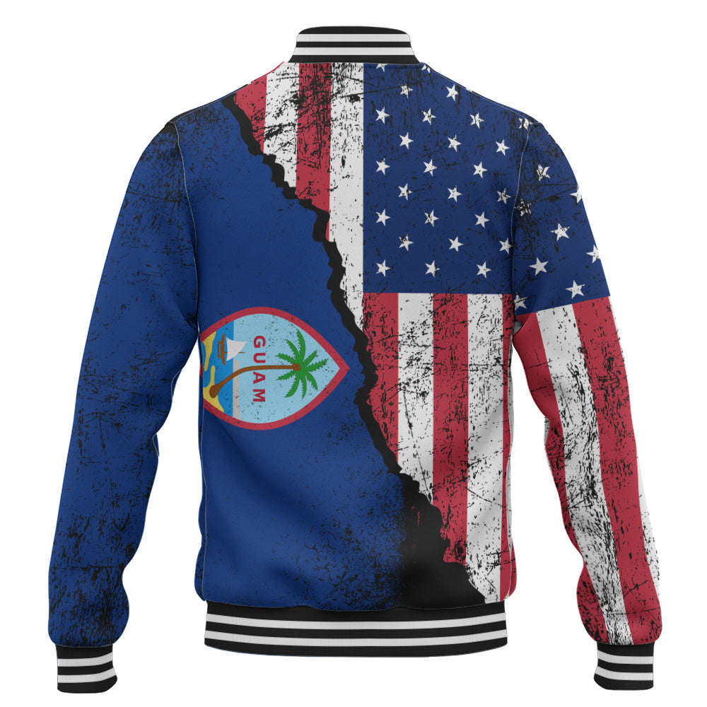 Guam Baseball Jacket American Unity Style