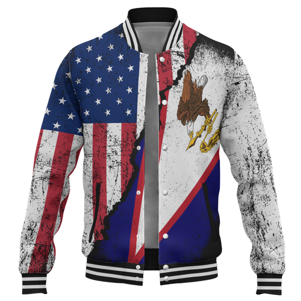American Samoa Baseball Jacket American Unity Style
