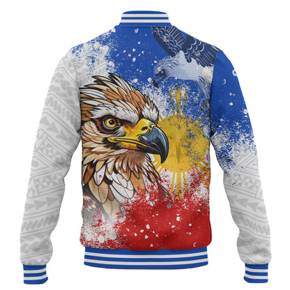 Philippines Filipinos Baseball Jacket Eagle Flag Warrior Pride