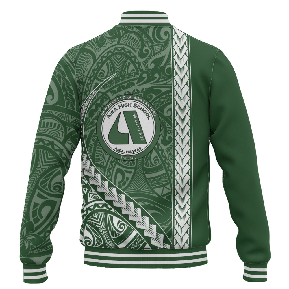 ʻAiea High School Baseball Jacket Tribal Polynesian Pride Style