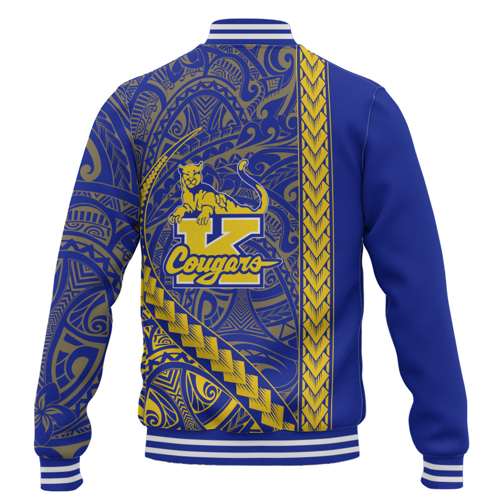 Henry J. Kaiser High School (Hawaii) Baseball Jacket Tribal Polynesian Pride Style