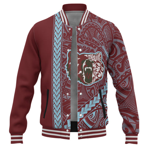 Henry Perrine Baldwin High School Baseball Jacket Tribal Polynesian Pride Style