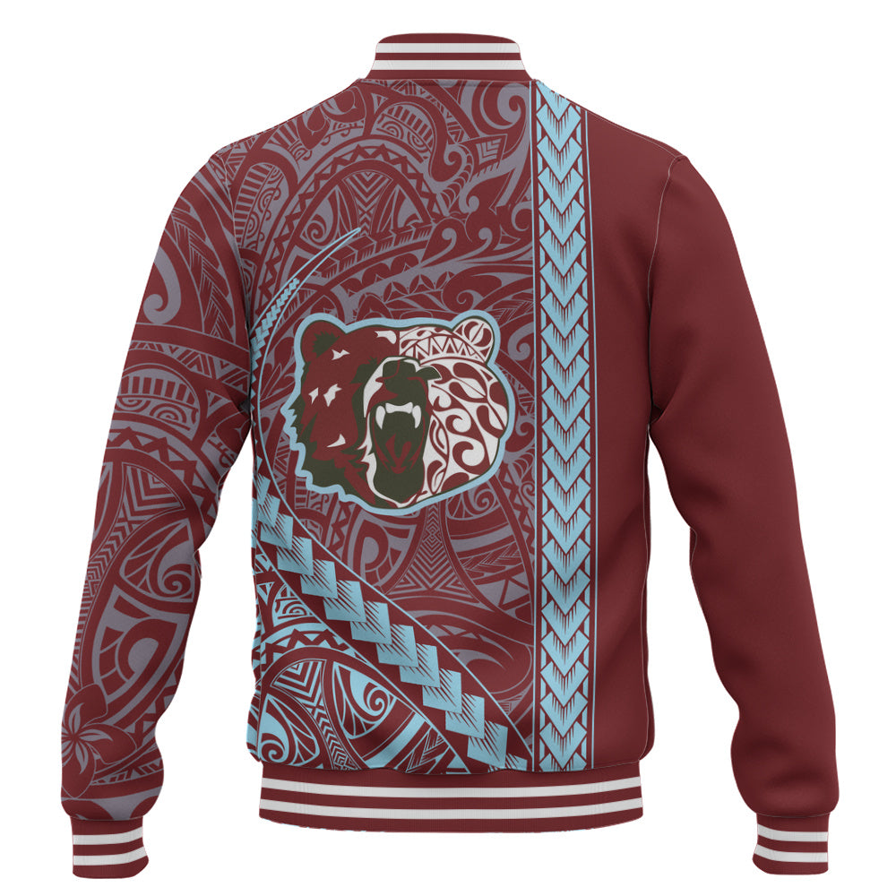 Henry Perrine Baldwin High School Baseball Jacket Tribal Polynesian Pride Style