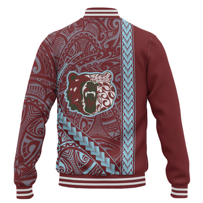 Henry Perrine Baldwin High School Baseball Jacket Tribal Polynesian Pride Style