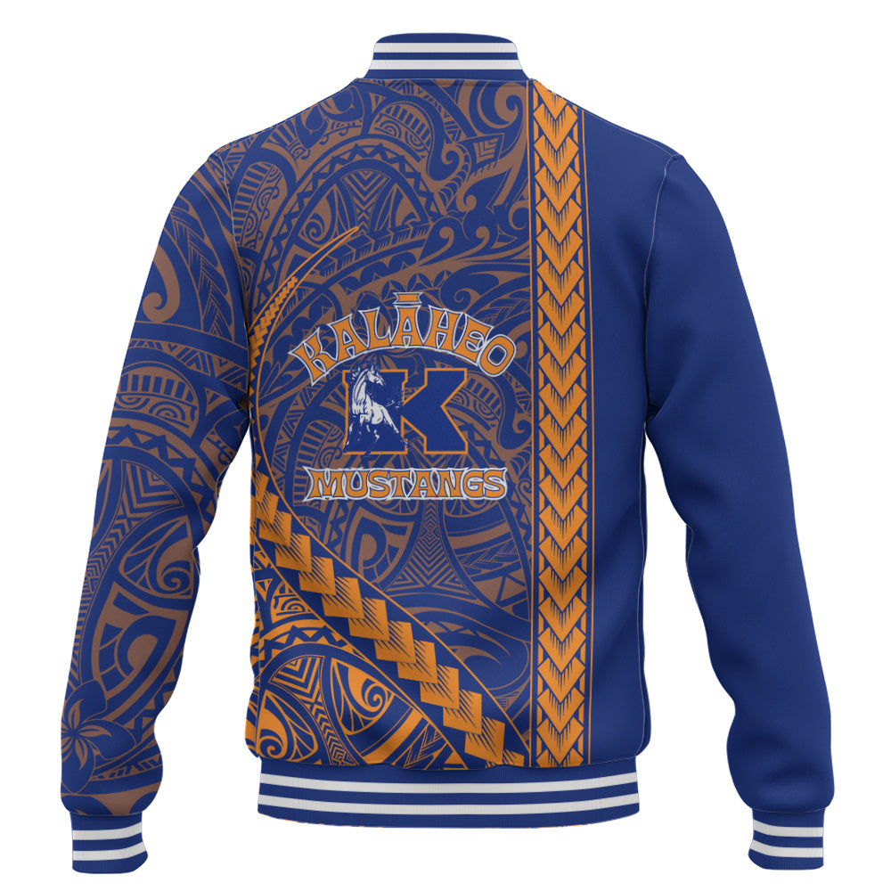 Kalaheo High School Baseball Jacket Tribal Polynesian Pride Style