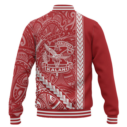 Kalani High School Baseball Jacket Tribal Polynesian Pride Style
