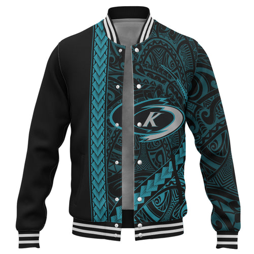 Kapolei High School Baseball Jacket Tribal Polynesian Pride Style