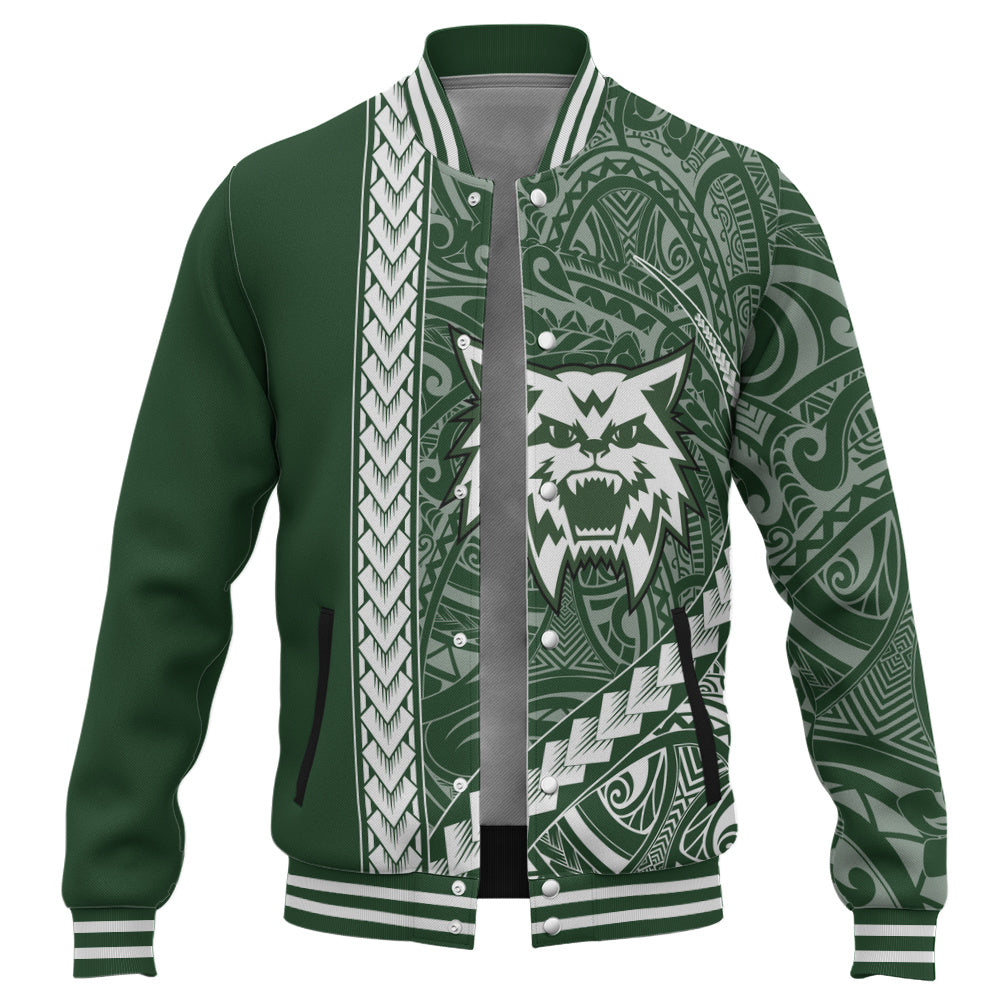 Konawaena High School Baseball Jacket Tribal Polynesian Pride Style