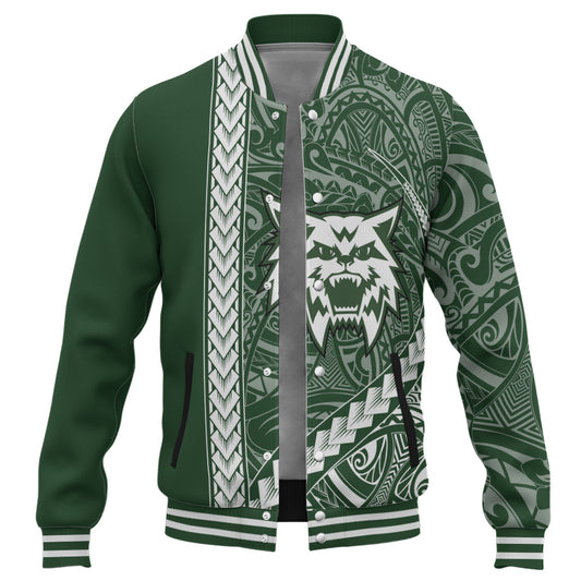Konawaena High School Baseball Jacket Tribal Polynesian Pride Style