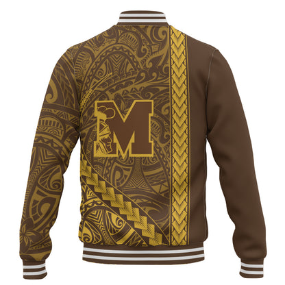 Mililani High School Baseball Jacket Tribal Polynesian Pride Style