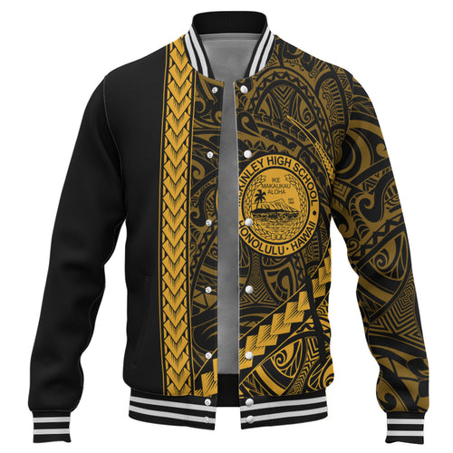 President William McKinley High School Baseball Jacket Tribal Polynesian Pride Style