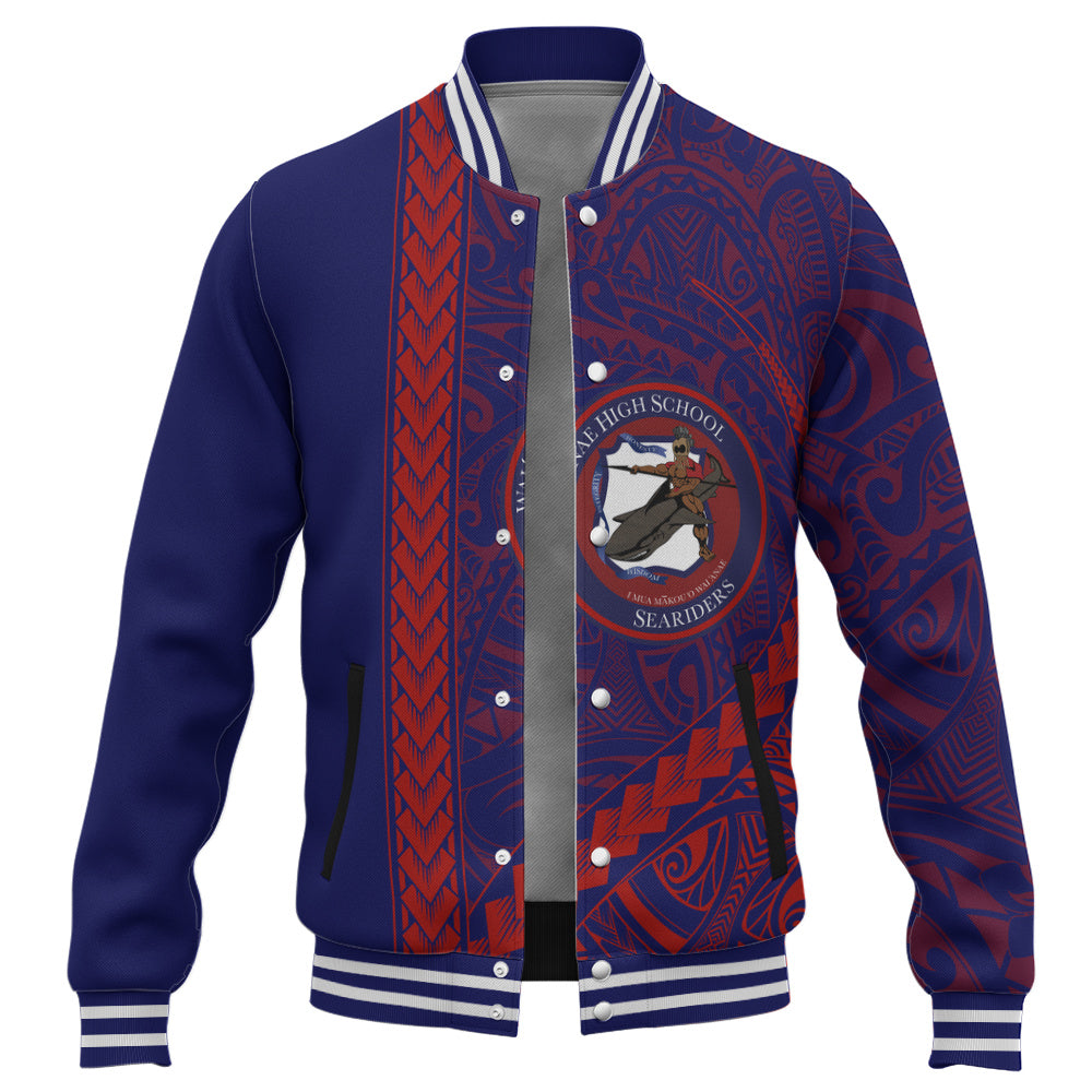 Waianae High School Baseball Jacket Tribal Polynesian Pride Style