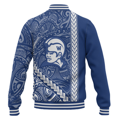 Waimea High School Baseball Jacket Tribal Polynesian Pride Style