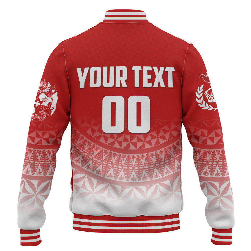 Tonga Baseball Jacket Mate Ma'a Tonga Rugby Ngatu Athletic Style