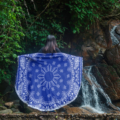Philippines Filipinos Beach Blanket Sun Bandana Paisley Print Heritage