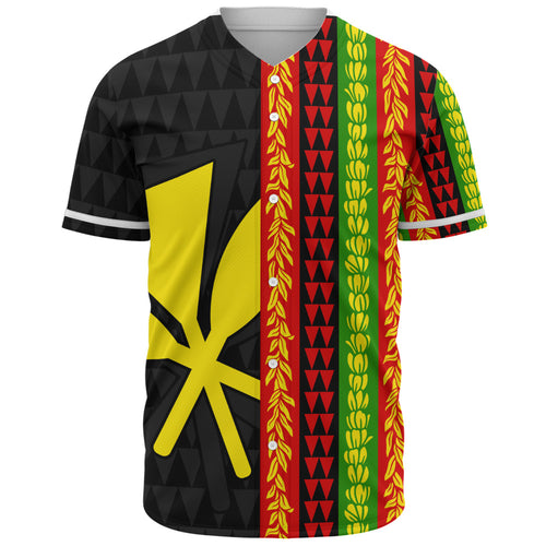 Hawaii Baseball Shirt Flag Tribal Stripe Island Pride Style