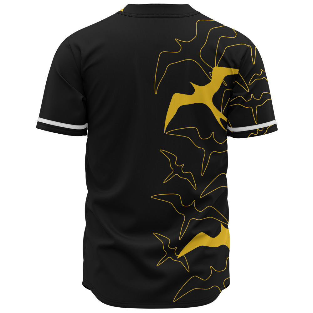 Hawaii Baseball Shirt Iwa Bird Flight Style