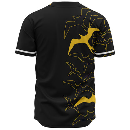 Hawaii Baseball Shirt Iwa Bird Flight Style