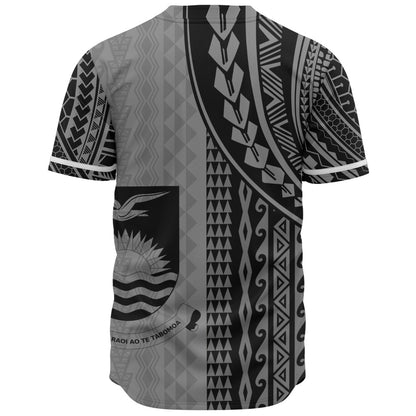 Kiribati Baseball Shirt Polynesian Tattoo