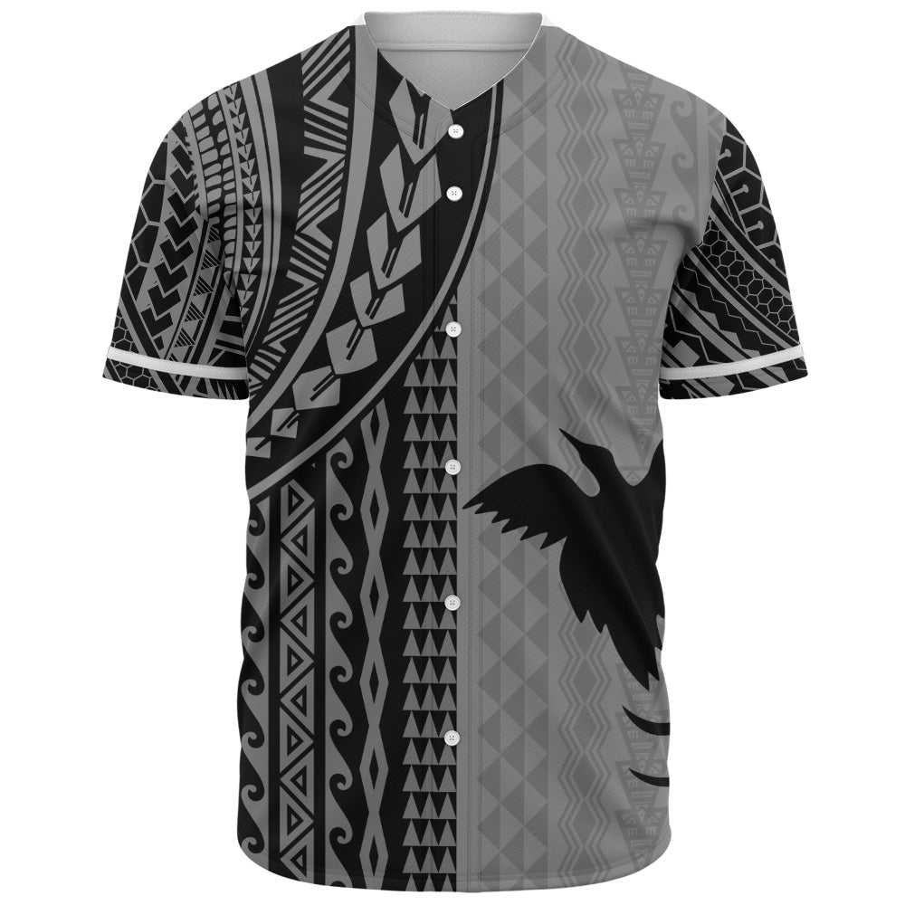 Papua New Guinea Baseball Shirt Polynesian Tattoo
