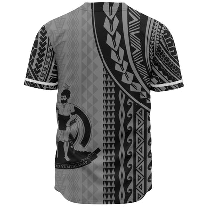 Vanuatu Baseball Shirt Polynesian Tattoo